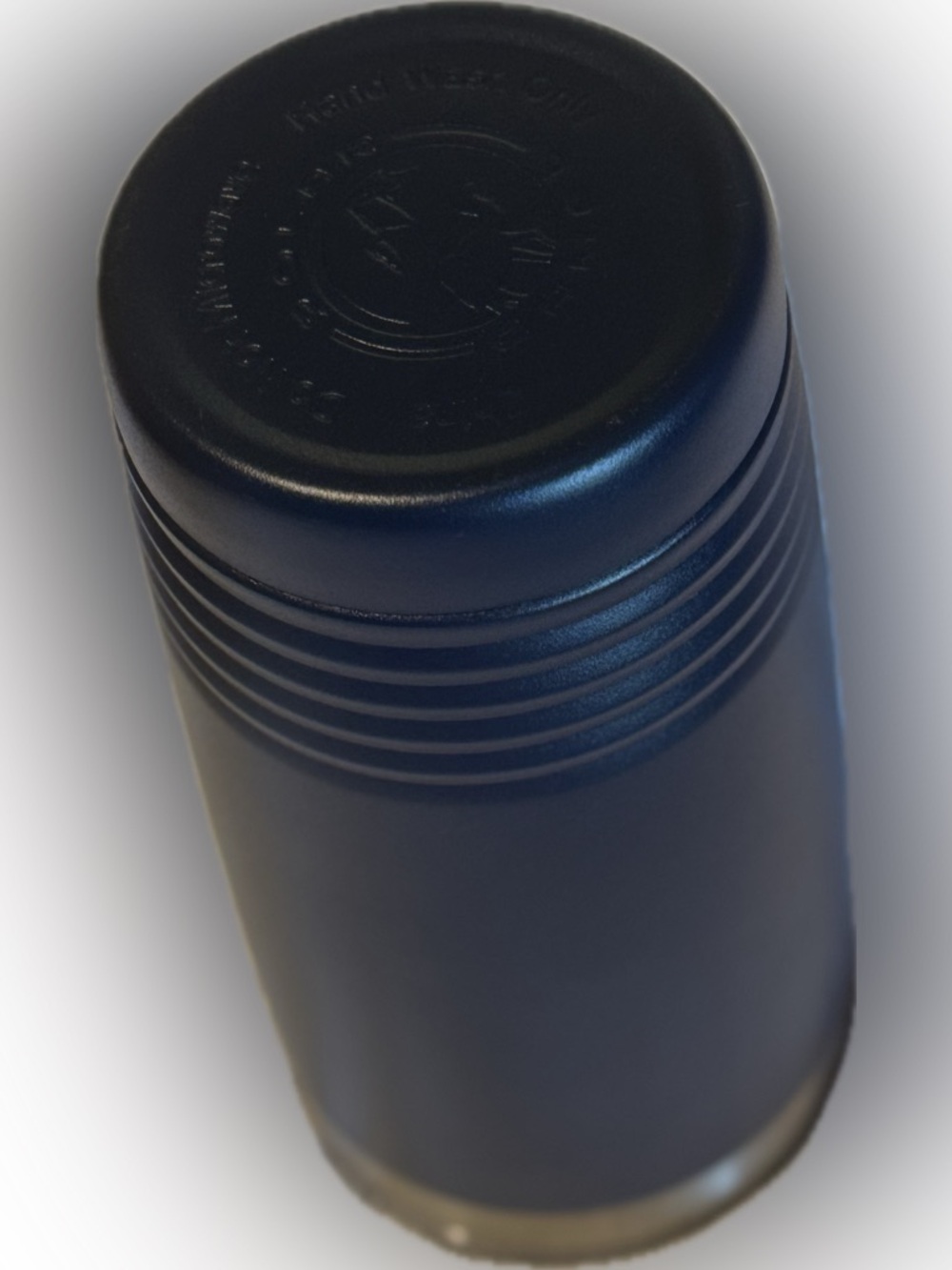 Beautiful Navy Blue 'I'd Rather Be Fishing' Stainless Steel Tumbler - Picture 3 of 4